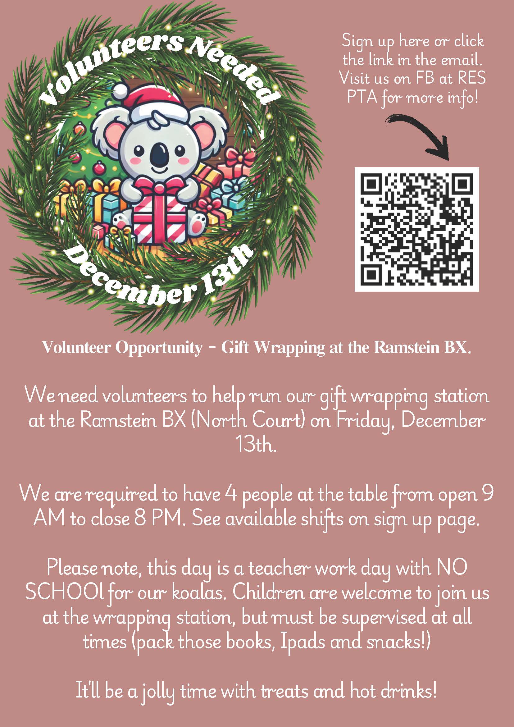 Gift Wrapping Flyer